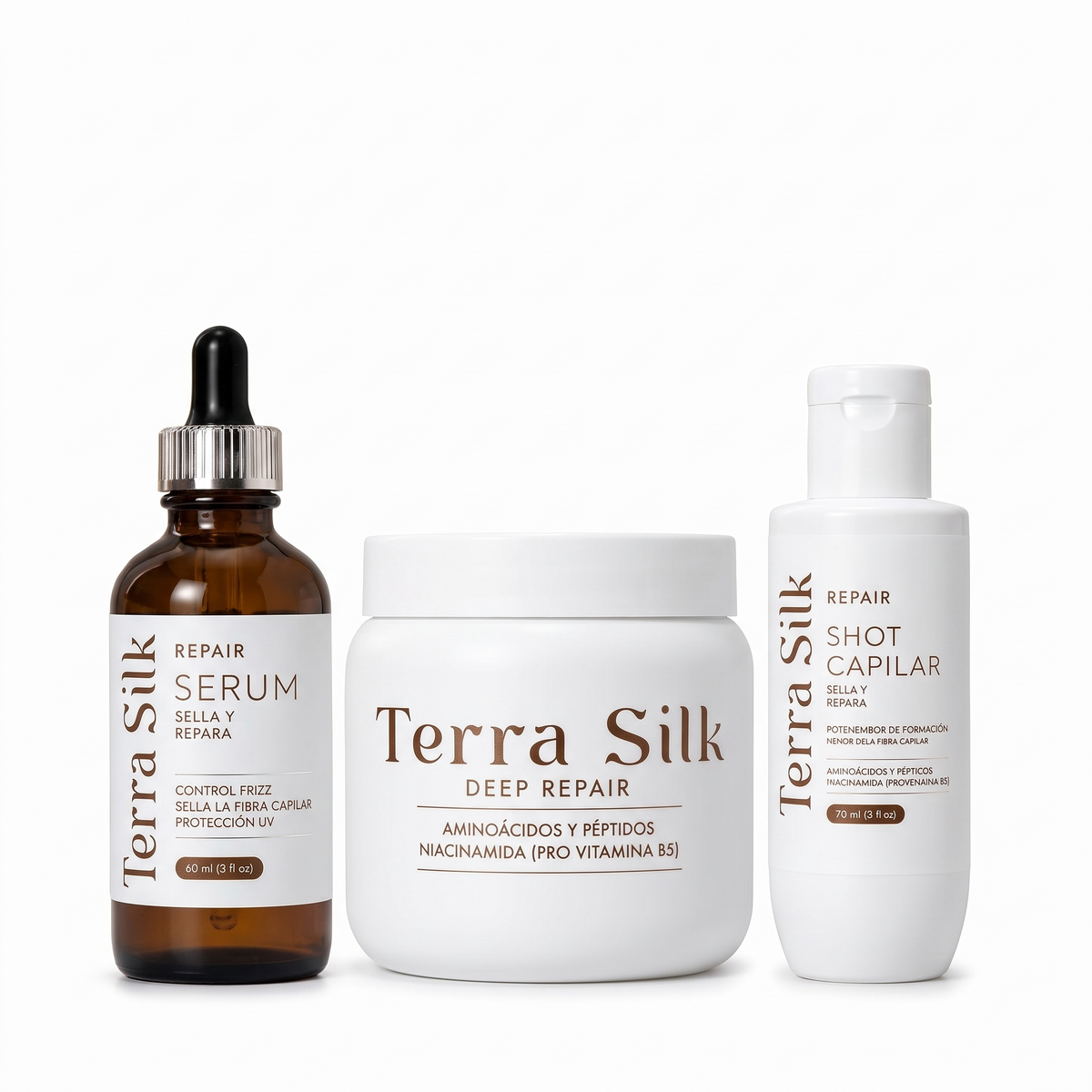 Kit 3 Terra Silk