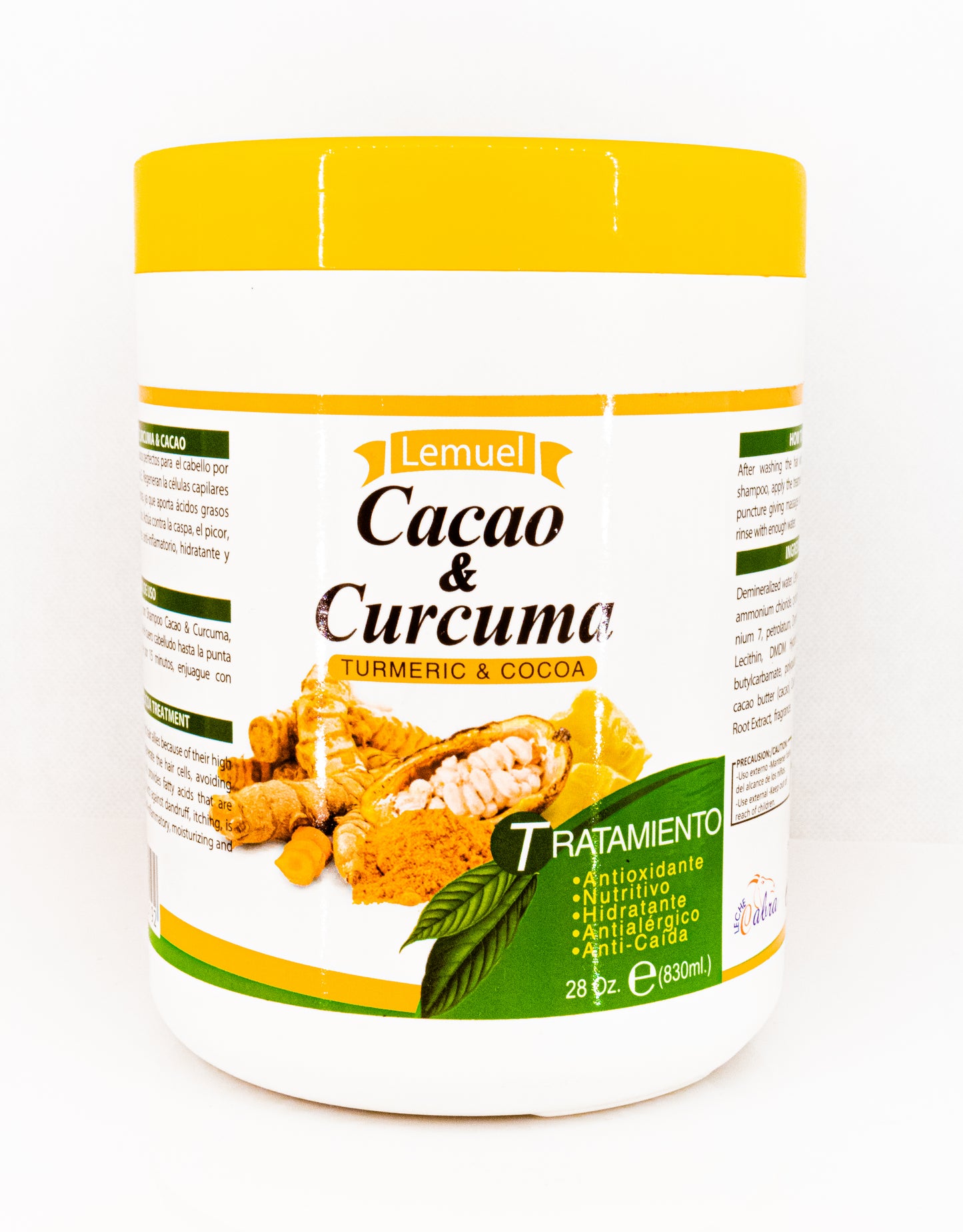 Tratamiento Cacao y Cúrcuma