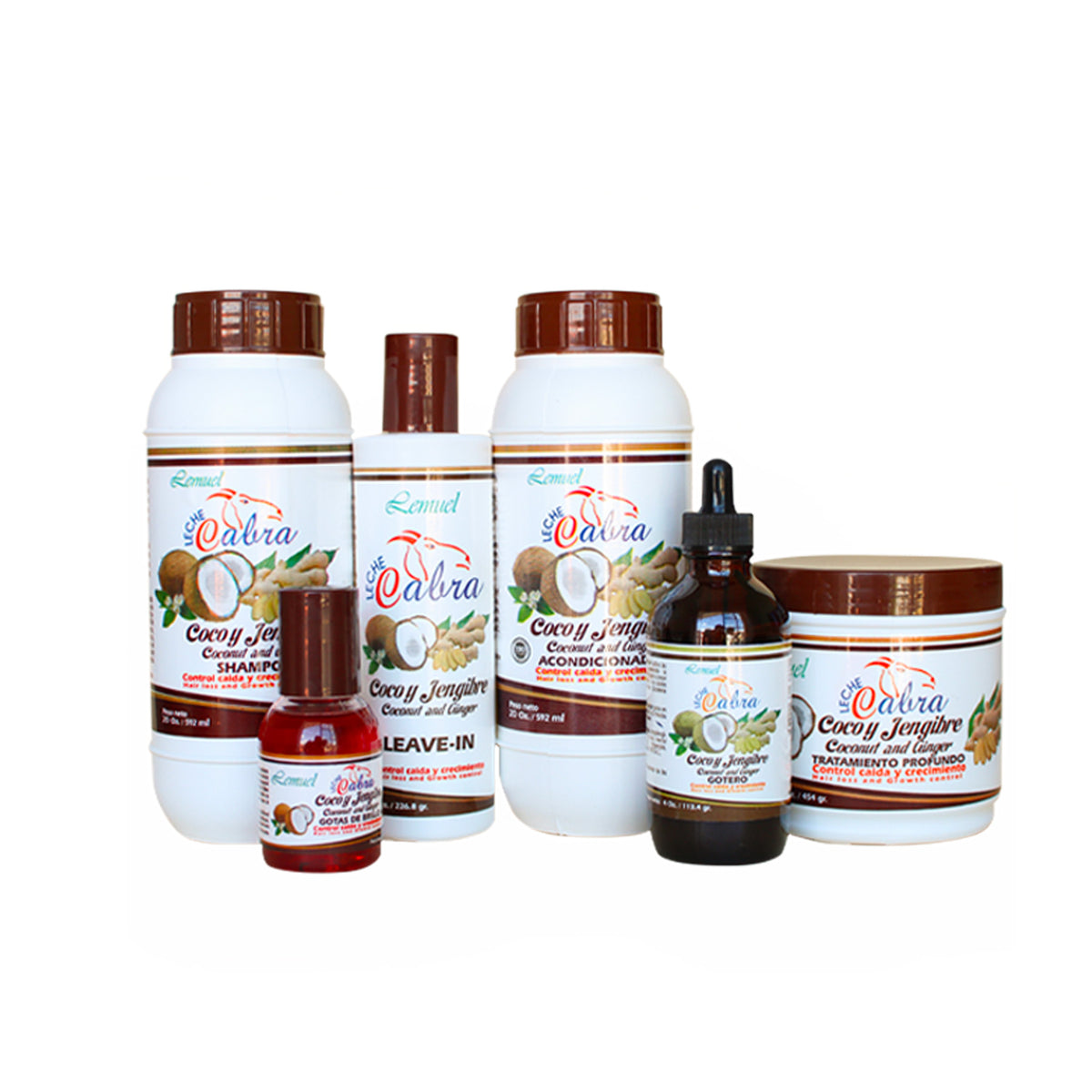 Coco y Jengibre (Kit pequeño) – Laboratorios Lemuel