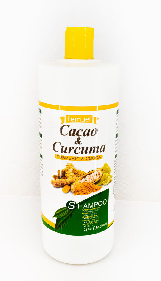 Shampoo Cacao y Cúrcuma